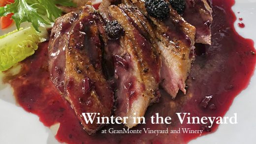Winter in the Vineyard at GranMonte Vineyard and Winery
