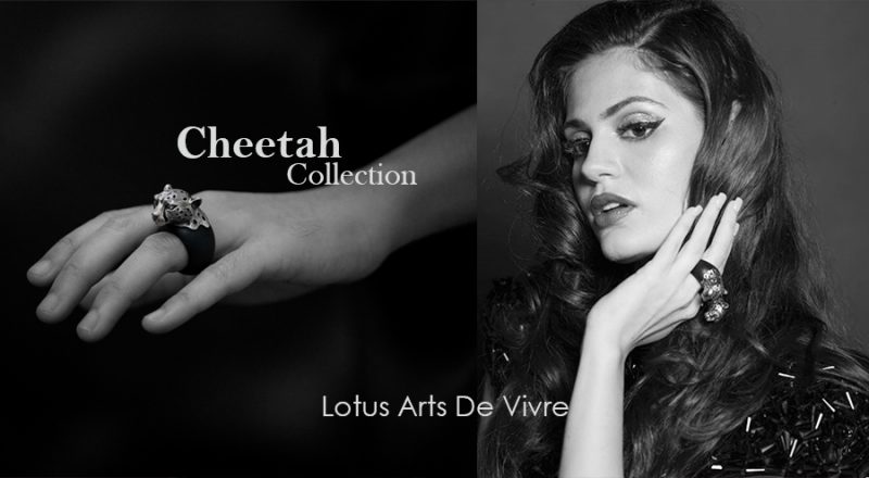 Cheetah Collection Lotus Arts De Vivre