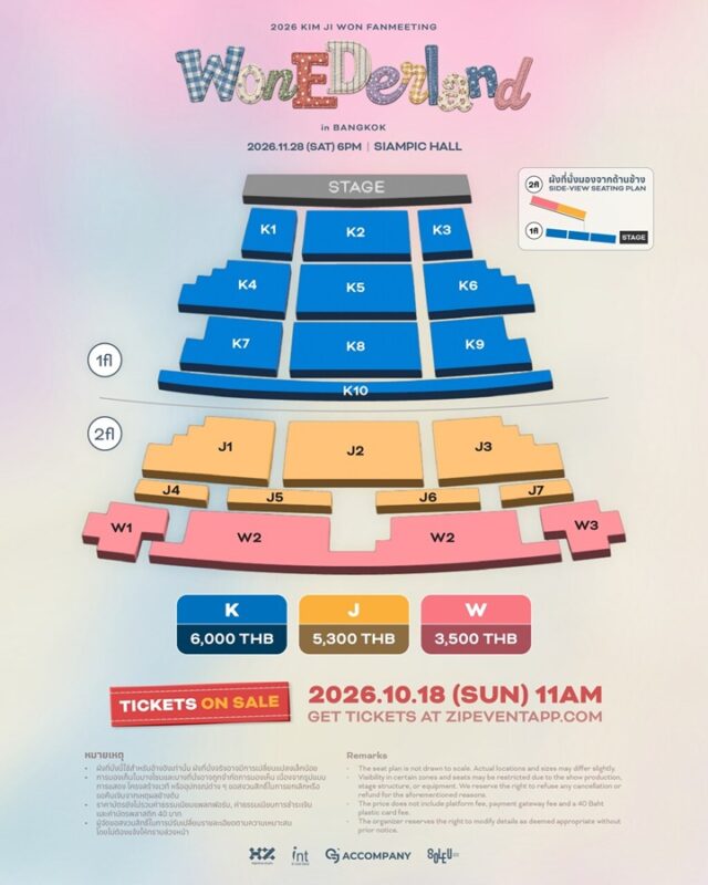 026 KIM JI WON FANMEETING <WONEDERLAND> IN BANGKOK