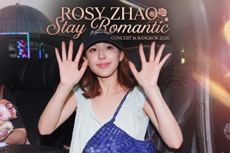 Rosy Zhao "Stay Romantic" Concert in Bangkok 2026