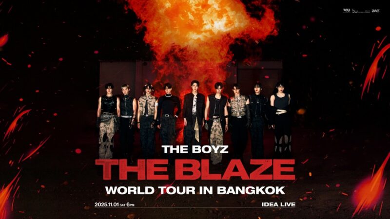 THE BOYZ <THE BLAZE> WORLD TOUR in BANGKOK
