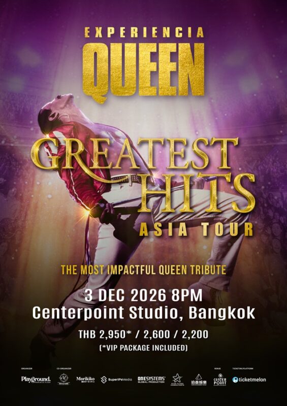 Experiencia Queen's Greatest Hits Live in Bangkok