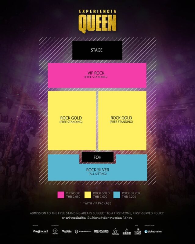 Experiencia Queen's Greatest Hits Live in Bangkok