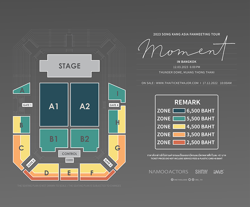 2023 SONG KANG ASIA FANMEETING TOUR 'MOMENT' IN BANGKOK