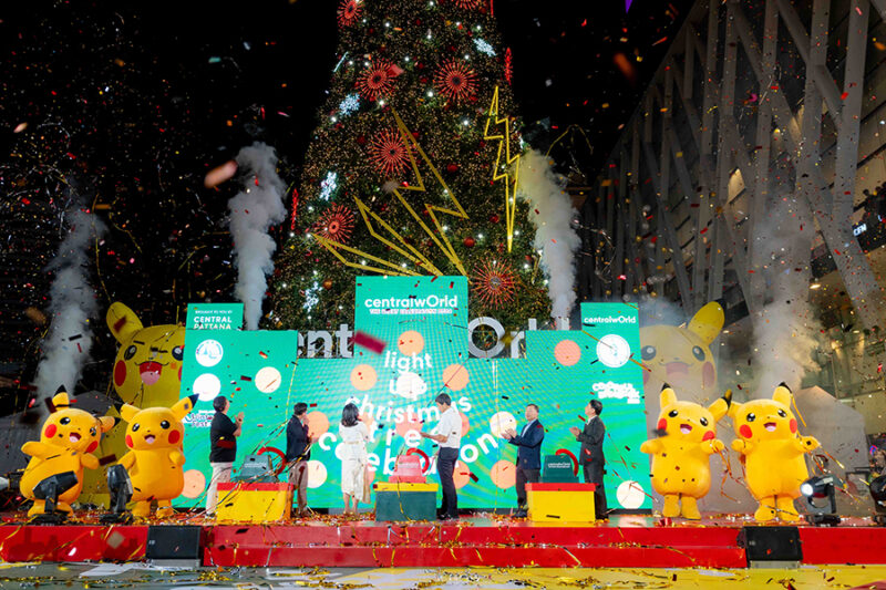 centralwOrld Light Up Christmas Tree Celebration 2024