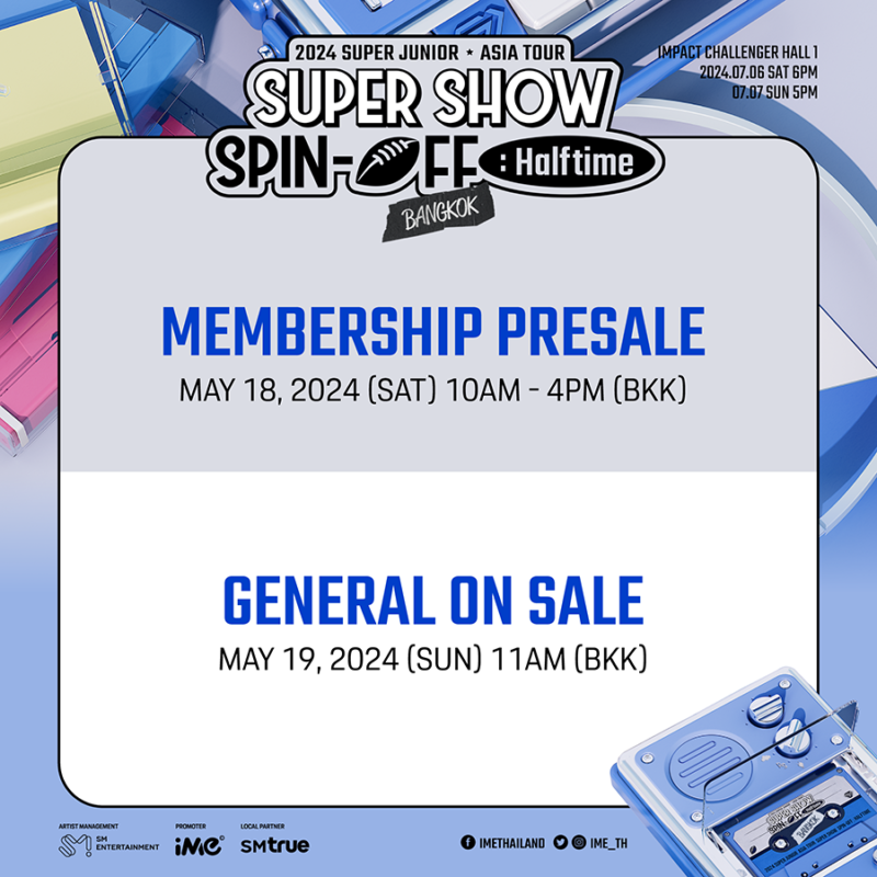 2024 SUPER JUNIOR <SUPER SHOW SPIN-OFF : Halftime> in BANGKOK