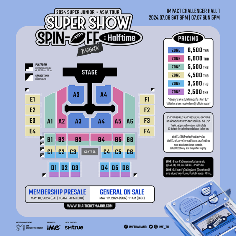 2024 SUPER JUNIOR <SUPER SHOW SPIN-OFF : Halftime> in BANGKOK