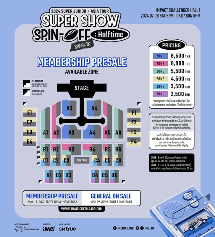 2024 SUPER JUNIOR <SUPER SHOW SPIN-OFF : Halftime> in BANGKOK