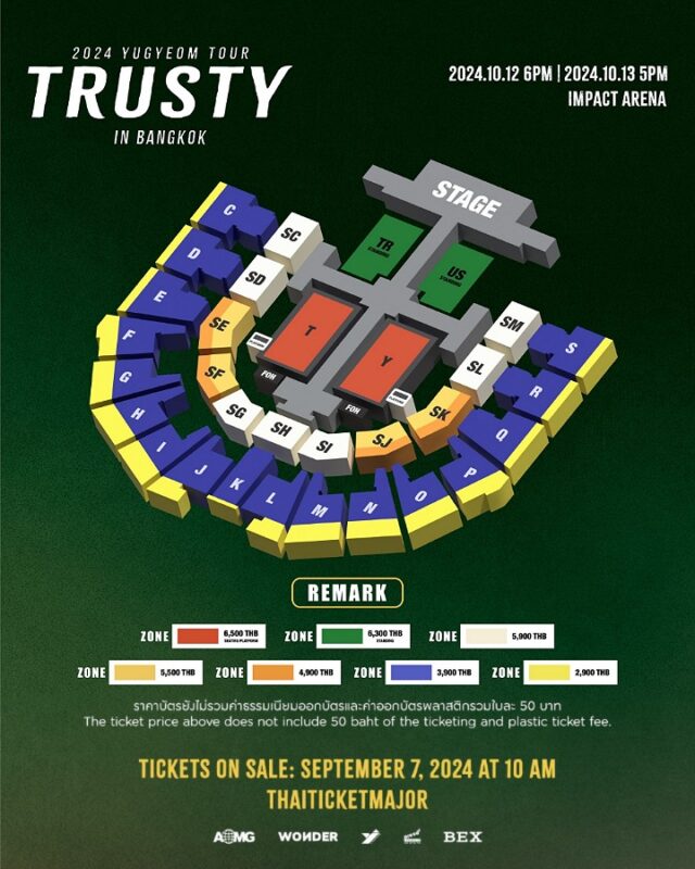 2024 YUGYEOM TOUR [TRUSTY] IN BANGKOK