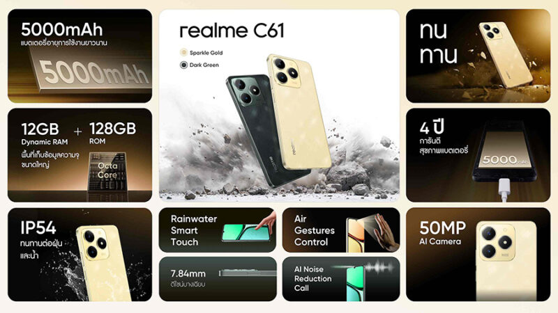 realme C61