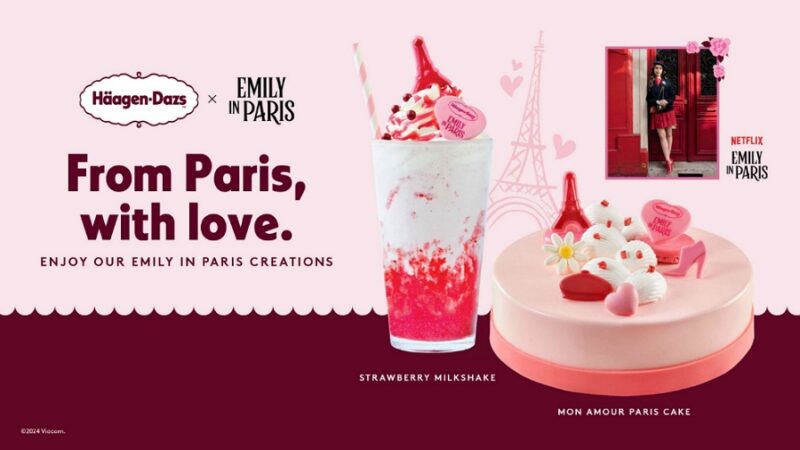 Emily in Paris x Häagen-Dazs