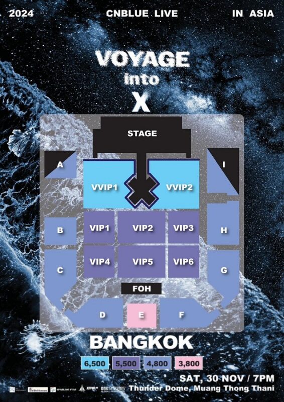 2024 CNBLUE LIVE - VOYAGE into X IN BANGKOK