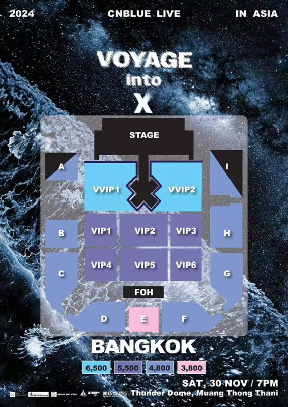 2024 CNBLUE LIVE - VOYAGE into X IN BANGKOK