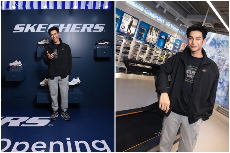 SKECHERS centralwOrld GRAND OPENING With Cha Eun-Woo & Apo Nattawin