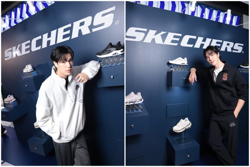 SKECHERS centralwOrld GRAND OPENING With Cha Eun-Woo & Apo Nattawin