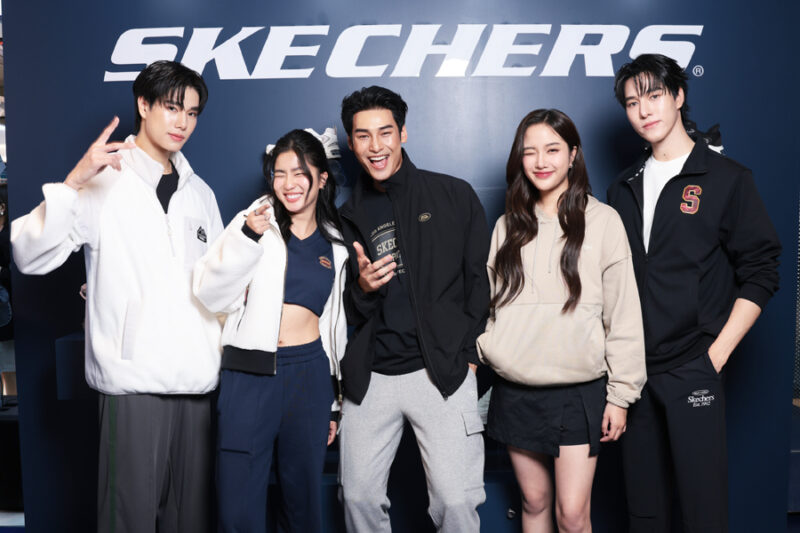 SKECHERS centralwOrld GRAND OPENING With Cha Eun-Woo & Apo Nattawin