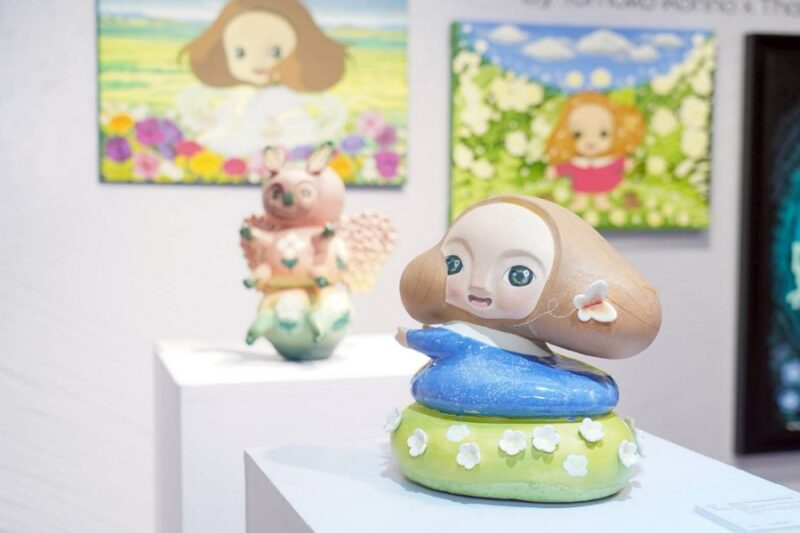 The Art Walk Exhibition by Tomoko Konno x Thai Artists