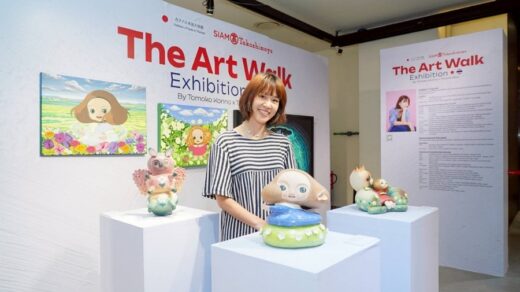 The Art Walk Exhibition by Tomoko Konno x Thai Artists