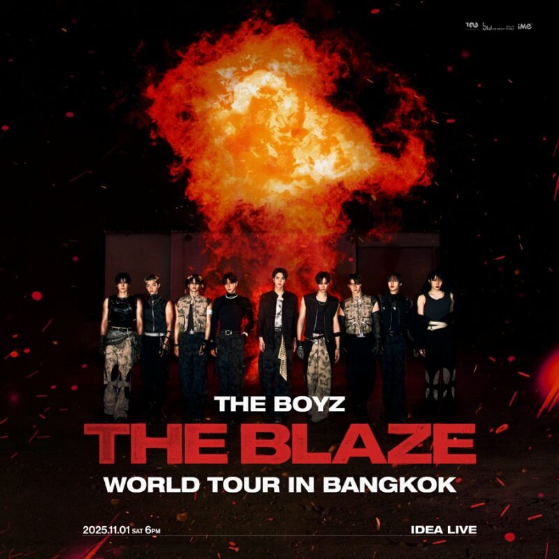THE BOYZ <THE BLAZE> WORLD TOUR in BANGKOK
