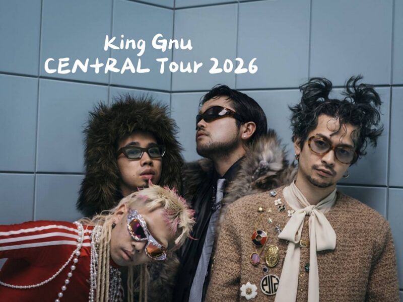 King Gnu CEN+RAL Tour 2026