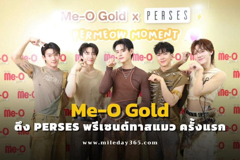 Me-O Gold × PERSES PERMEOW MOMENT