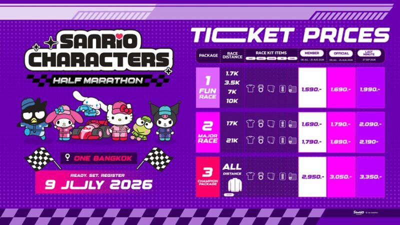 Sanrio Characters Half Marathon