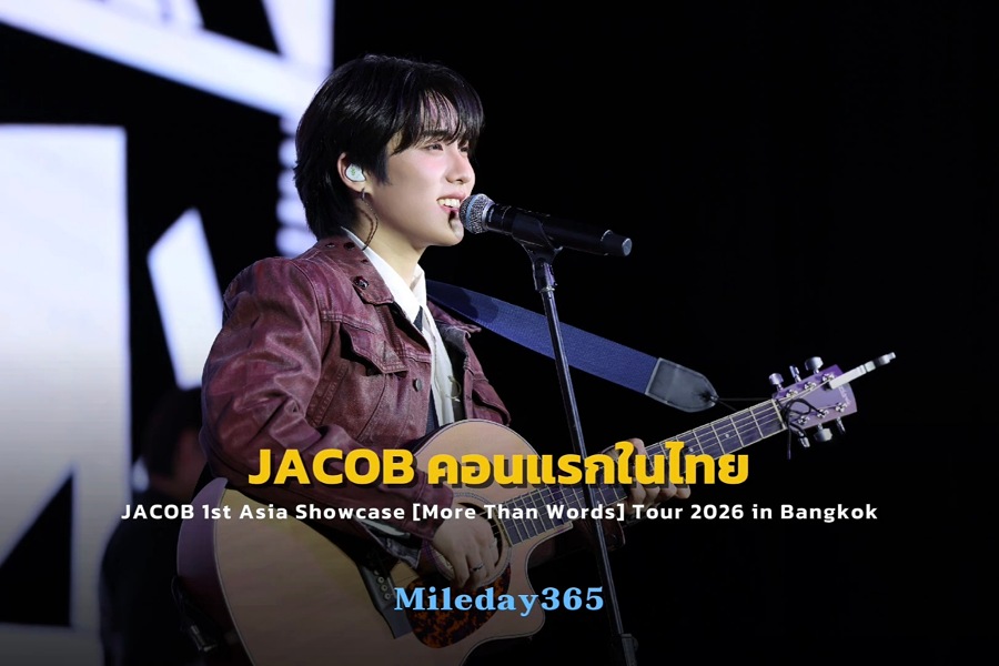 JACOB 1st Asia Showcase [More Than Words] Tour 2026 in Bangkok